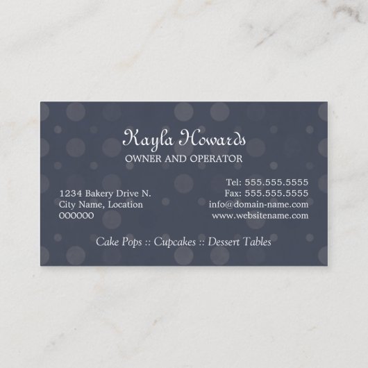 ケーキのポップ 名刺 (裏面)