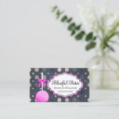 ケーキのポップ 名刺 (スタンド正面)