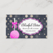 ケーキのポップ 名刺 (正面)