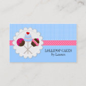 ケーキのポップ 名刺 (正面)