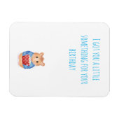 ケーキのマグネット誕生日プレゼント付き可愛いハムスター マグネット (横)