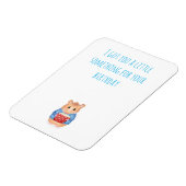 ケーキのマグネット誕生日プレゼント付き可愛いハムスター マグネット (左側)