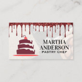 ケーキのロゴ |ベーキング成分 |アイシング 名刺 (正面)