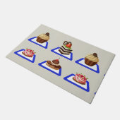 ケーキの家 ドアマット (アングル)