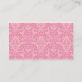 ケーキの店のパン屋のベーカリーの名刺 名刺 (裏面)