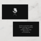 ケーキの店 名刺 (正面/裏面)