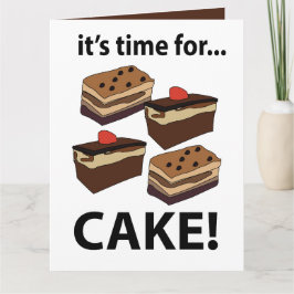 ケーキの時間だ! カード
