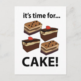 ケーキの時間だ!ケーキだ! ポストカード