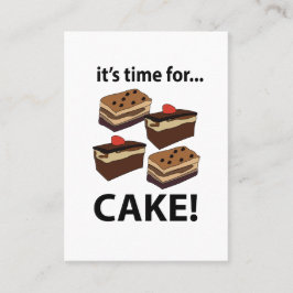 ケーキの時間だ 名刺