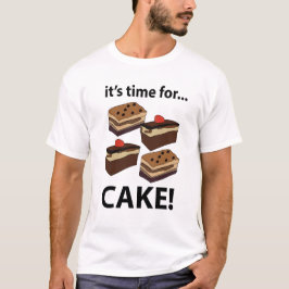 ケーキの時間だ Tシャツ