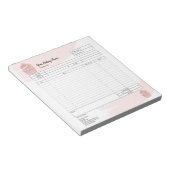 ケーキの焼き売り専門店 ミキサー 注文 フォーム 請求書 ノート (アングル)