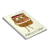 ケーキの焼き方の引用を望む ノートブック (右側)