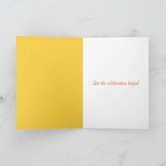 ケーキの爆発 カード (内部)