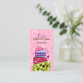 ケーキの芸術のベーカリー 名刺 (スタンド正面)