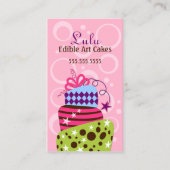 ケーキの芸術のベーカリー 名刺 (正面)