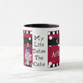 ケーキの芸術家のマグ マグカップ (中央)