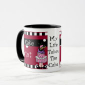 ケーキの芸術家のマグ マグカップ (正面左)