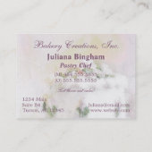 ケーキの芸術II 名刺 (裏面)