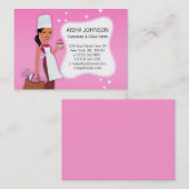 ケーキの装飾のパン屋のカップケーキの名刺 名刺 (正面/裏面)