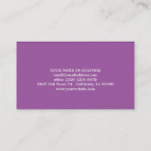 ケーキの装飾者のパーティーの計画の名刺 名刺 (裏面)