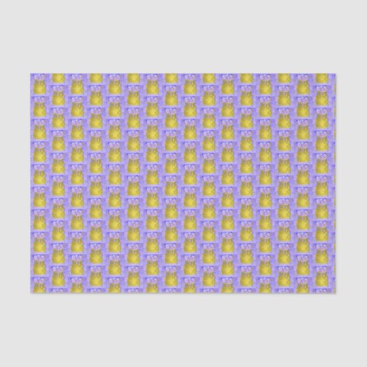 ケーキの誕生日の踊りのリス 薄葉紙 (正面)