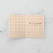 ケーキのnotecardありがとう サンキューカード (内部)
