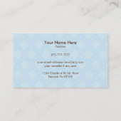 ケーキはスローガンの名刺をぽんと鳴らします 名刺 (裏面)