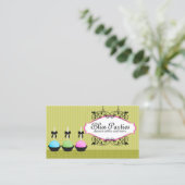 ケーキはデザートをぽんと鳴らします 名刺 (スタンド正面)