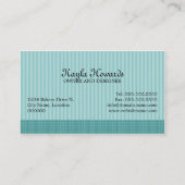 ケーキはデザートをぽんと鳴らします 名刺 (裏面)