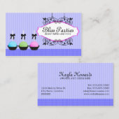 ケーキはデザートをぽんと鳴らします 名刺 (正面/裏面)