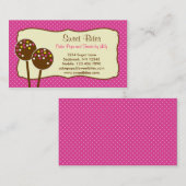 ケーキはベーカリーの名刺をぽんと鳴らします 名刺 (正面/裏面)