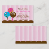 ケーキはベーカリーの名刺をぽんと鳴らします 名刺 (正面/裏面)