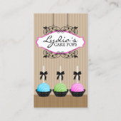 ケーキはベーカリーの名刺をぽんと鳴らします 名刺 (正面)