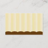 ケーキはベーカリーの名刺をぽんと鳴らします 名刺 (裏面)