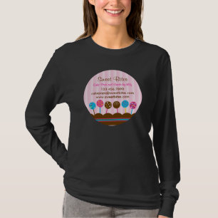 ケーキはベーカリーのTシャツをぽんと鳴らします Tシャツ