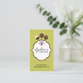 ケーキはベーカリーをぽんと鳴らします 名刺 (スタンド正面)