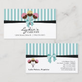 ケーキはベーカリーをぽんと鳴らします 名刺 (正面/裏面)