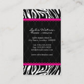 ケーキはベーカリーをぽんと鳴らします 名刺 (裏面)