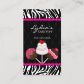 ケーキはベーカリーをぽんと鳴らします 名刺 (正面)