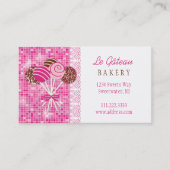 ケーキはベーカリーをぽんと鳴らします: 名刺 (正面)