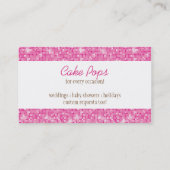 ケーキはベーカリーをぽんと鳴らします: 名刺 (裏面)