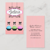 ケーキはベーカリーをぽんと鳴らします 名刺 (正面/裏面)