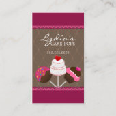 ケーキはベーカリーをぽんと鳴らします 名刺 (正面)