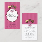 ケーキはベーカリーをぽんと鳴らします 名刺 (正面/裏面)