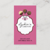 ケーキはベーカリーをぽんと鳴らします 名刺 (正面)