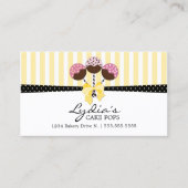 ケーキはベーカリーをぽんと鳴らします 名刺 (正面)