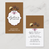 ケーキはベーカリーをぽんと鳴らします 名刺 (正面/裏面)