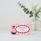 ケーキはベーキングをぽんと鳴らします 名刺 (スタンド正面)