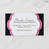 ケーキは名刺をぽんと鳴らします 名刺 (裏面)