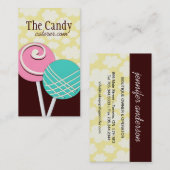 ケーキは名刺をぽんと鳴らします 名刺 (正面/裏面)